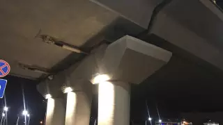 Разлом на мосту в Алматы обсуждают в соцсетях