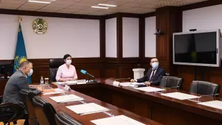 Поселок в Кызылординской области подключили к природному газу