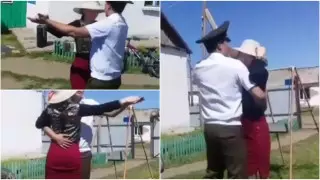 Вальс молодоженов под песню военных лет растрогал соцсети