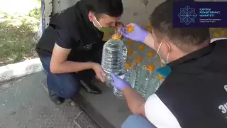 Контрабандный спирт передадут врачам Алматинской области