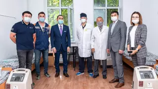 В Алматы открыт провизорный центр для пострадавших от пандемии
