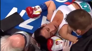 Боксерша нокаутировала соперницу за 7 секунд в бою за титул WBC