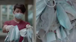 Алматинец обратился к казахстанцам из-за использованных масок