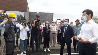 После реконструкции в Уральске открыли путепровод