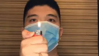 Видео проверки масок от коронавируса на надежность стало вирусным в Сети