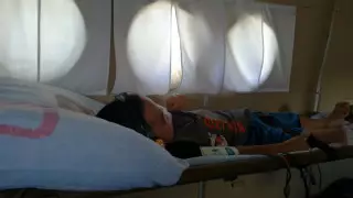 Наезд гидроцикла на Алаколе: мальчика перевезли на борту санавиации в Алматы