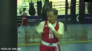 Видео тренировки Нигматулина с боксерской грушей появилось в Сети
