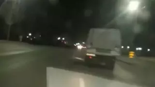 Задержание автоугонщика попало на видео в Нур-Султане