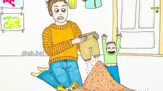 "Материнство без цензуры". 20 забавных иллюстраций о жизни с маленьким ребенком