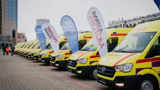 Почти в 2,5 раза увеличился автопарк скорой медпомощи в Нур-Султане