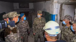 Министр обороны раскритиковал готовность объектов Сарыозекского гарнизона к зиме