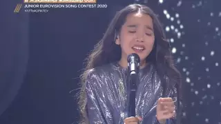 12-летняя Каракат Башанова из Талгара победила в отборе на детское Евровидение-2020