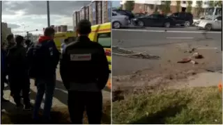 Троих пешеходов сбили в Нур-Султане