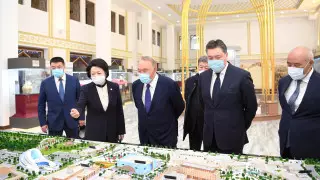 Назарбаев высказался о возрождении Туркестана