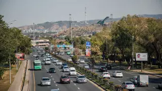 О новых развязках и улицах рассказали в полиции Алматы