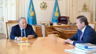 Елбасы принял ректора Есполова