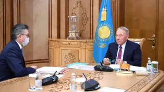 Назарбаев принял Султанова