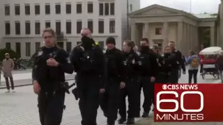 Телеканал впервые показал охрану Навального в Германии