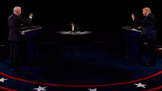 Трамп и Байден обменялись обвинениями на финальных дебатах в США