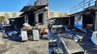 Задержаны подозреваемые в поджоге рынка в Караганде