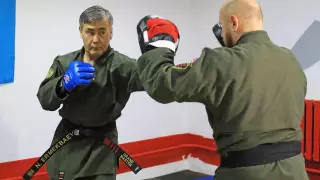 Казахстанские военные оттачивают мастерство армейского рукопашного боя