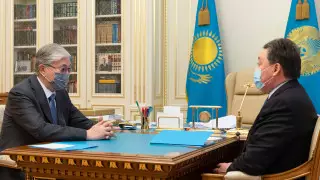 Мамин отчитался перед Токаевым