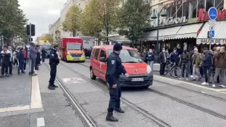 Появилось видео нападения на людей в Ницце