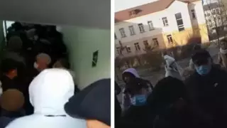 Огромные очереди образовались у пунктов сдачи ПЦР-теста в Семее