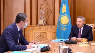Исекешев рассказал Назарбаеву о работе Совбеза