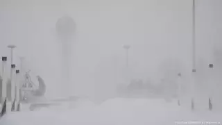 Штормовое предупреждение объявили в 7 регионах из-за гололеда и тумана