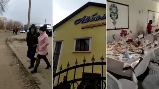 В ресторане с убегающими гостями вновь устроили свадьбу