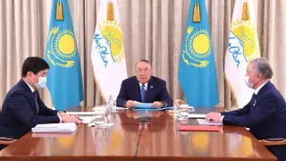 Назарбаев: Мы завершили системную "перезагрузку" Nur Otan