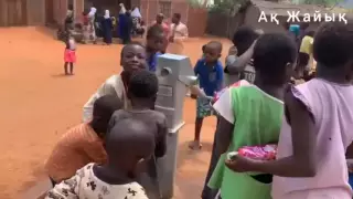 Казахстанцы построили колодец для африканской деревни