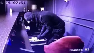 Нападение на букмекерскую контору попало на видео в Шу