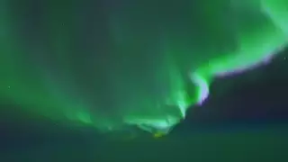 Северное сияние сфотографировали из космоса