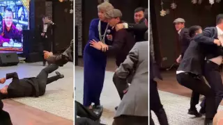 Видео драки с казахстанскими звездами обсуждают в Сети