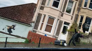 Новое граффити Бэнкси появилось на юго-западе Англии