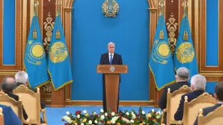 Токаев: Будем твердо отстаивать национальные интересы