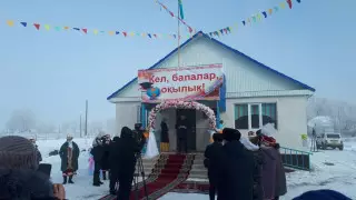 Алматы облысында ауыл тұрғындары өз бетінше мектеп салып алды