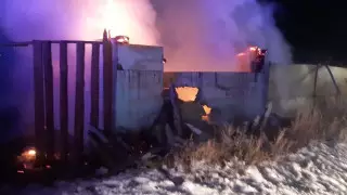 Тело мужчины обнаружено при тушении пожара в Уральске