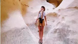 Как пористый шоколад. Туристов восхитил каньон в Мангистау