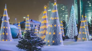 Когда и где зажгут главную елку в Нур-Султане