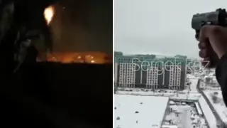 "Алматы наш": видео с вооруженными парнями появилось в Сети