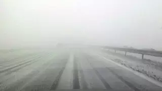 Метель блокировала автодороги в ВКО 