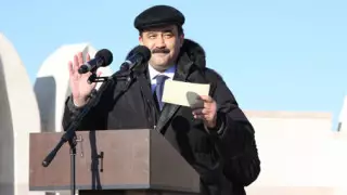 Карим Масимов открыл аллею славы нефтяникам в Жанаозене