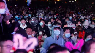 Как встретили Новый год на "родине коронавируса"