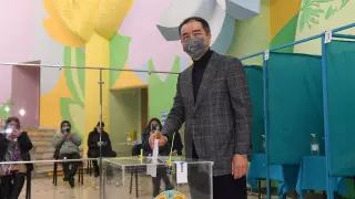Бакытжан Сагинтаев проголосовал в Алматы