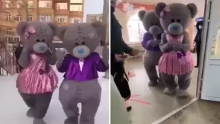 Мишек Тедди не пустили на выборы в Караганде