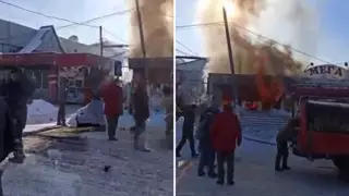 Газовый баллон взорвался в точке фастфуда в Кыргызстане. Погибла девушка