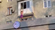 Висящий на балконе "любовник" в Алматы оказался пранкером
